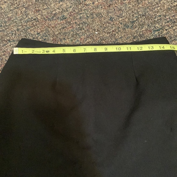 Black Straight Pencil Skirt - Picture 3 of 7